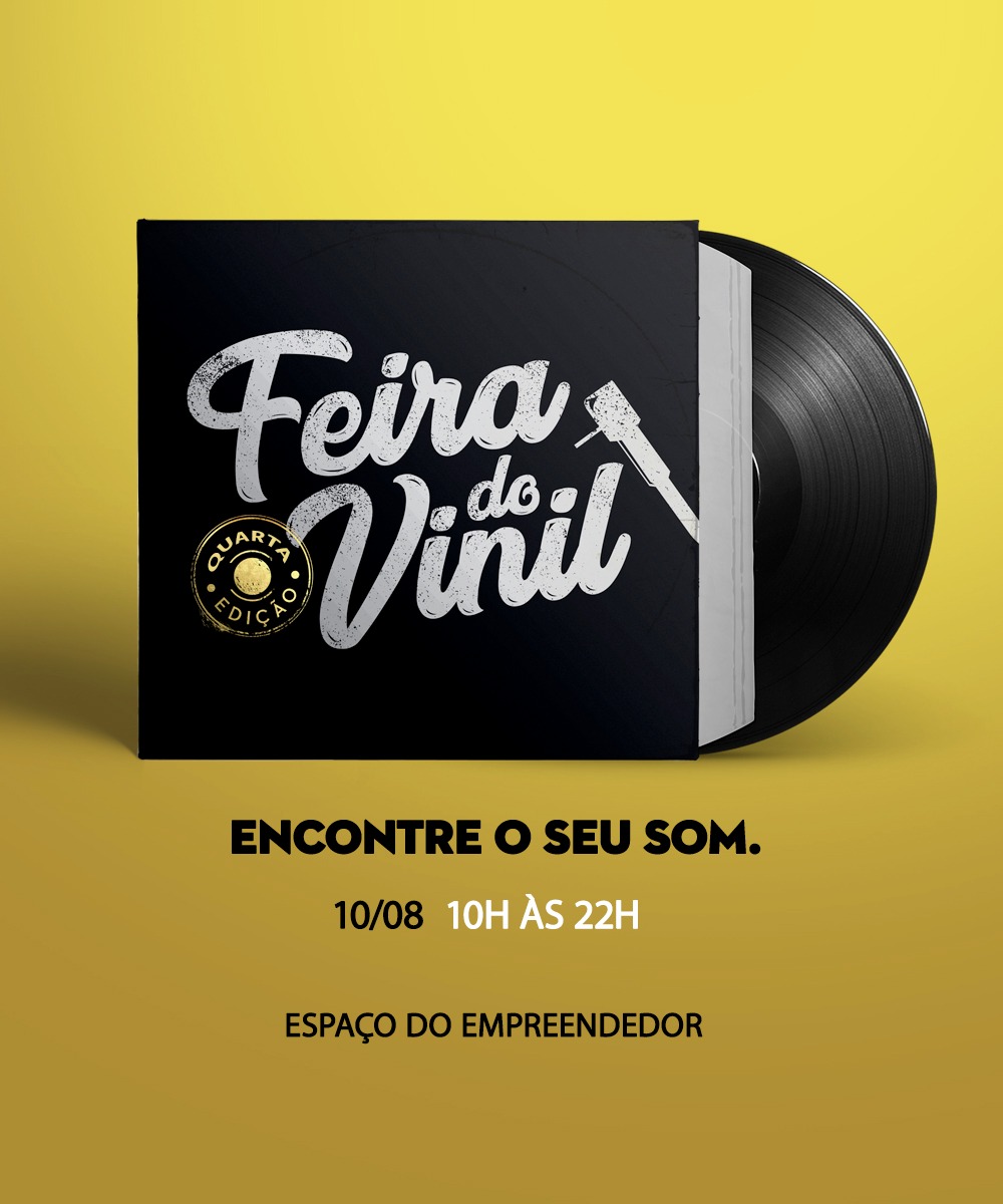 Na Es Shopping Apresenta Mais Uma Edi O Da Feira De Vinil Acontece