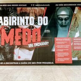 O mundo do terror invade o Continente Shopping - Acontece