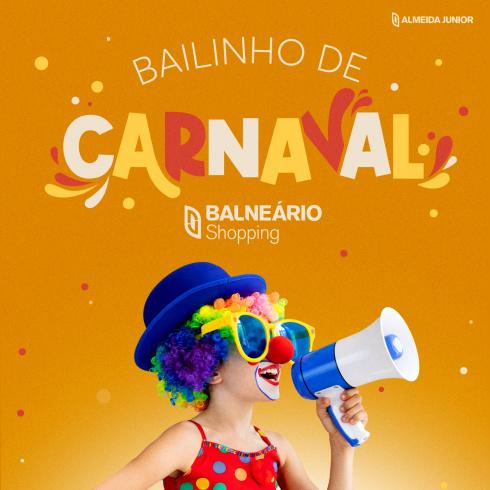 Baile de Máscaras’ será o  tema do Bailinho de Carnaval do Balneário Shopping