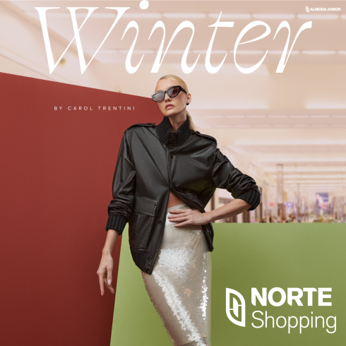 Top Carol Trentini é  rosto da campanha de inverno do Norte Shopping