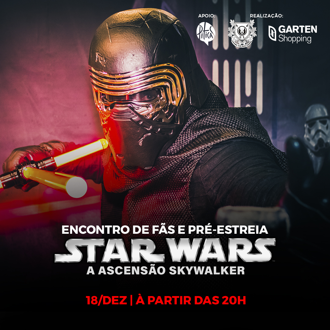 Garten Shopping - Já garantiu seu ingresso para assistir a pré-estreia de Star  Wars: A Ascensão Skywalker? Ainda não? Então corra e garanta já seu  ingresso, últimas unidades sendo vendidas no @gnccinemas