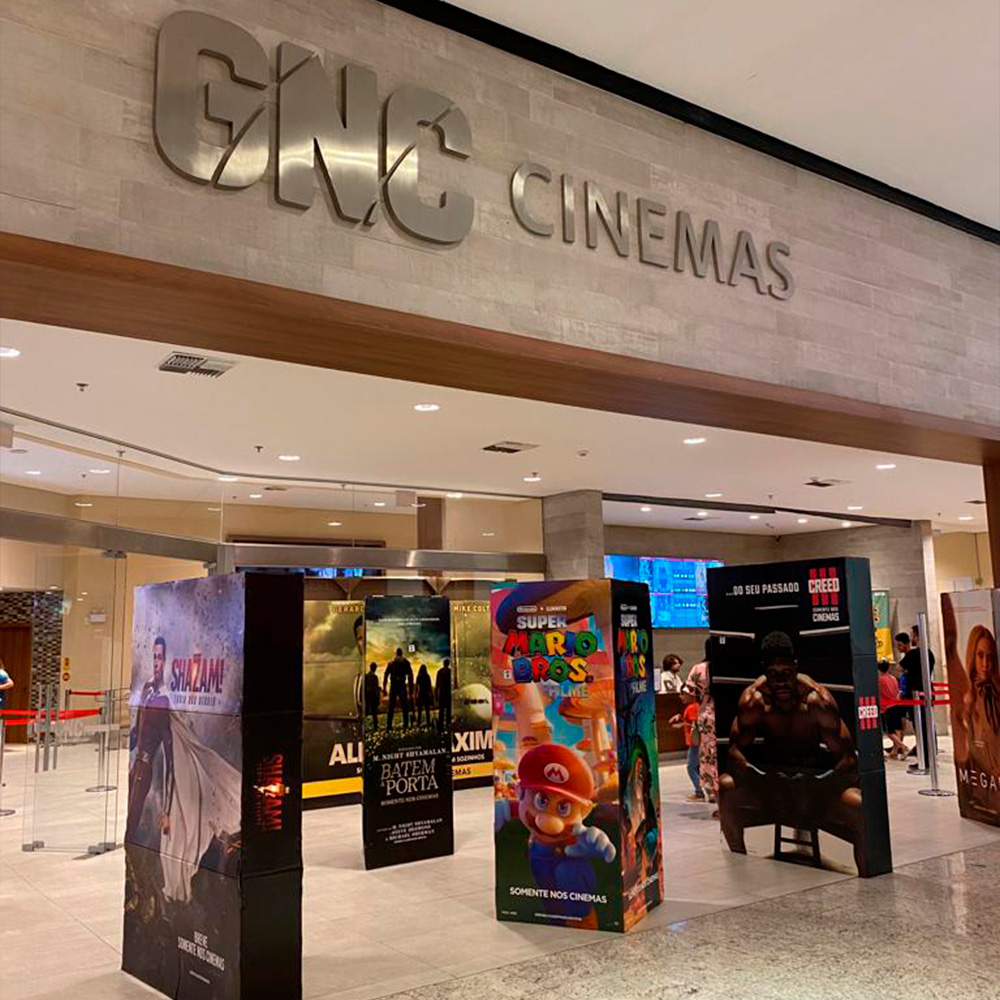 O cinema está de volta no Criciúma Shopping, Grupo Ezos